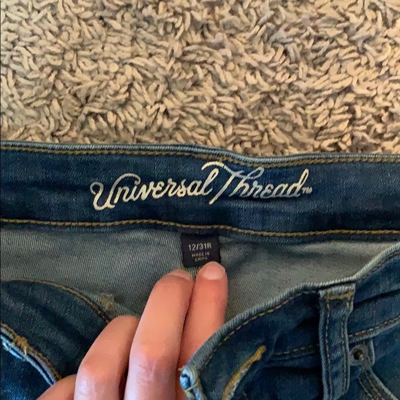 Universal Thread High Rise Destroyed Jeans - Picture 2 of 3